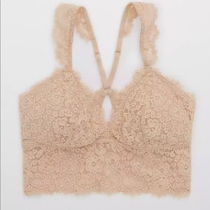 Aerie Eyelash Lace Racerback Bralette